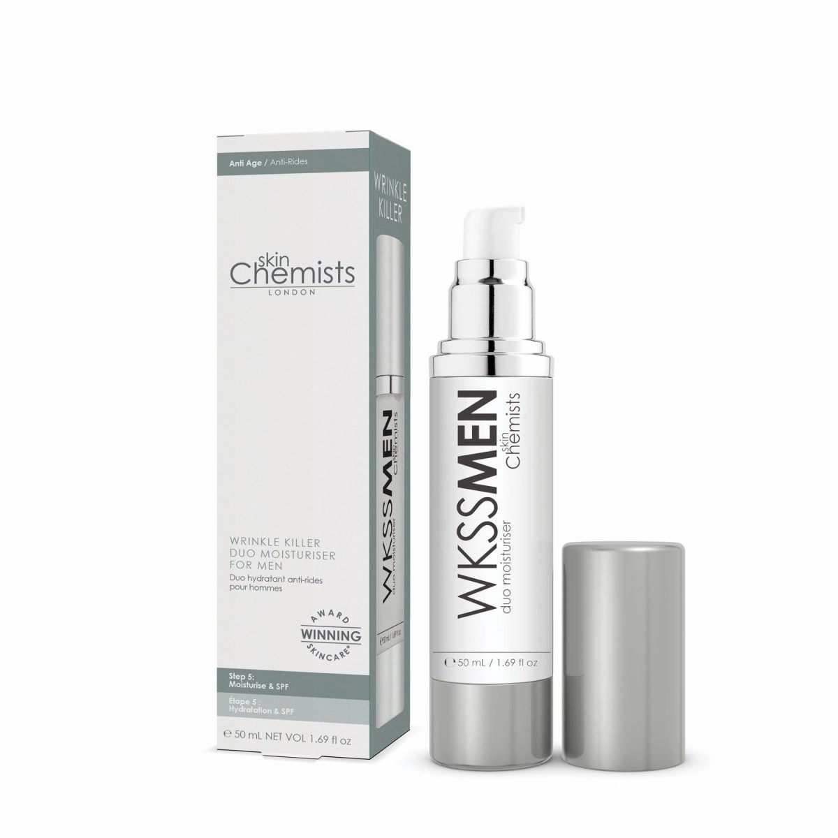 Wrinkle Killer Duo Moisturiser for Men 50ml