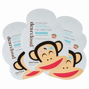 x Paul Frank Zit Buster Julius Hydrocolloid Blemish Patches, Pimple Patches for Face, Acne Spot Treatment With Niacinamide & Salicylic Acid (36 Patches)