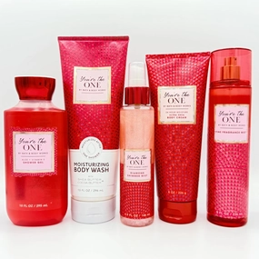 You're The One Bath & Body 5-Piece Bundle | Shower Gel, Moisturizing Body Wash, Shimmer Mist, Body Cream and Fine Fragrance Mist