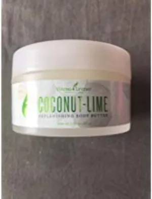 Young Living Coconut-Lime Replenishing Body Butter - Indulge in Soft & Smooth Skin, Embrace Luxurious Natural Moisturizer, Moisturizing Body Lotion, Daily Skin Care - 2.82 oz