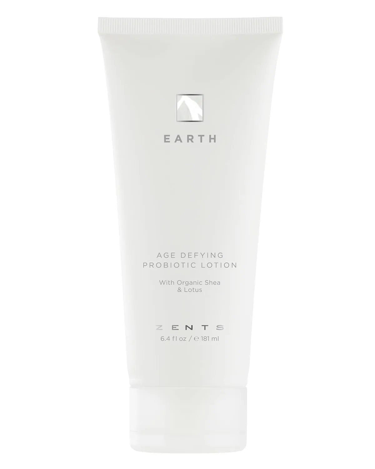 Zents Age-Defying Probiotic Body & Hand Lotion (Earth) | Moisturizing Lotion with Hyaluronic Acid & Organic Shea Butter | Nourishes & Hydrates Skin | 6.4 fl oz