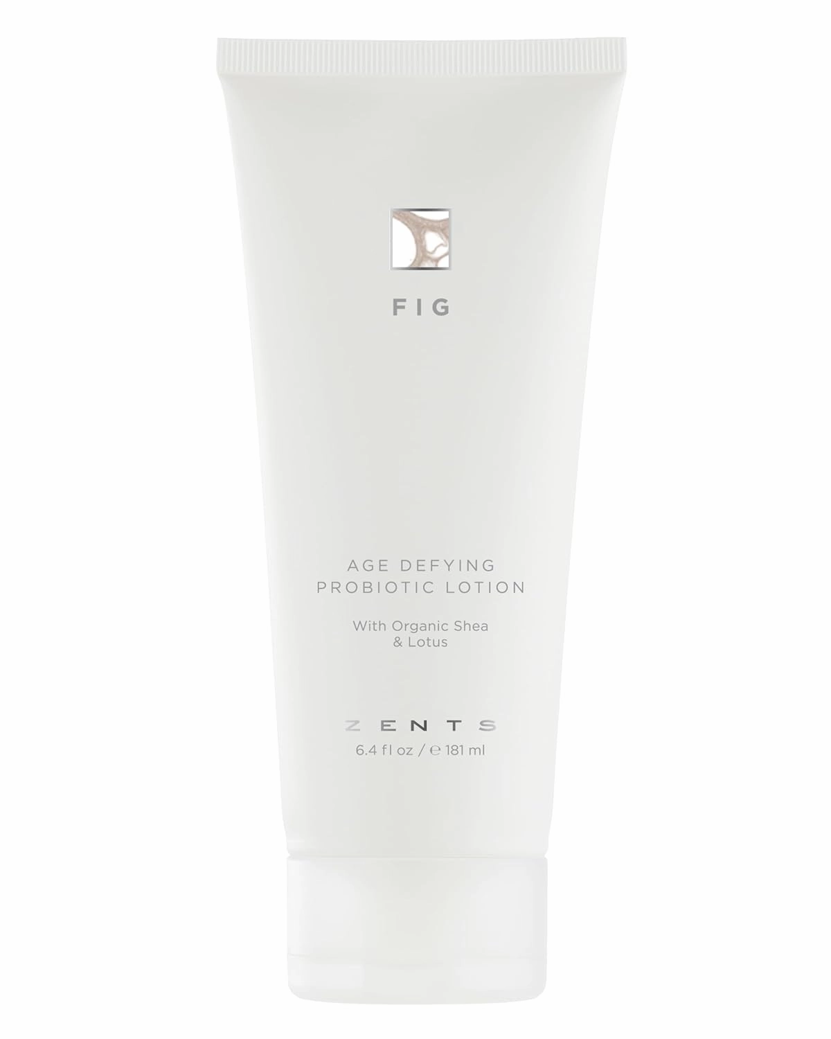 Zents Age-Defying Probiotic Body & Hand Lotion (Fig) | Moisturizing Lotion with Hyaluronic Acid & Organic Shea Butter | Nourishes & Hydrates Skin | 6.4 fl oz