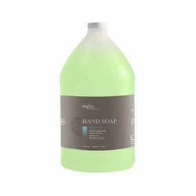 Zogics Organics Hand Soap Soap – Luxurious Liquid Hand Soap Organic & Plant-Based Formula Made with Essential Oils & Goat's Milk, Great for Hand Soap Refills in Facilities (Fresh Air Scent, 1 Gallon)