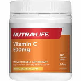 비타민 C 500mg 츄어블 200정